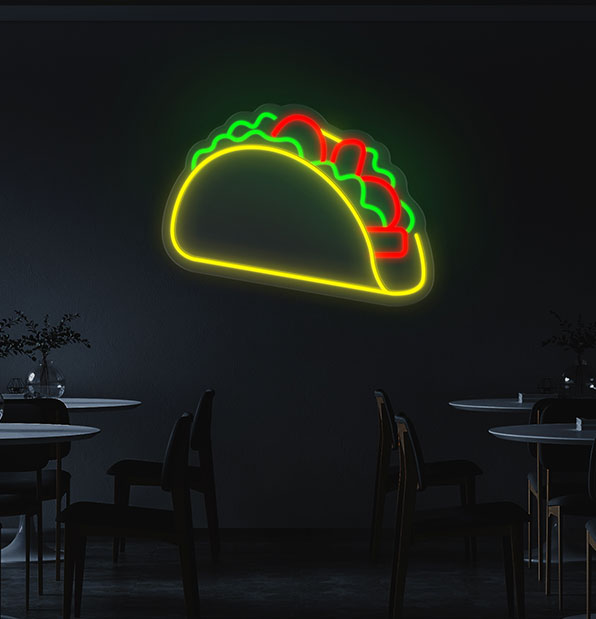 Tacos LED Neon Sign